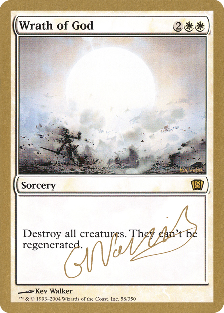 Wrath of God - 2004 Gabriel Nassif (8ED) - World Championship Decks 2004
