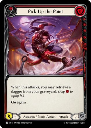 Pick Up the Point (Red) (HNT182) Rainbow Foil - The Hunted