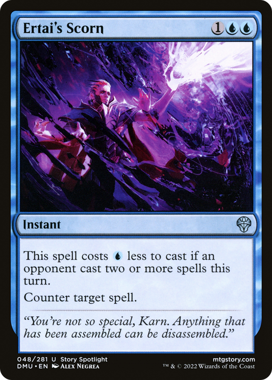 Ertai's Scorn [Dominaria United] Foil