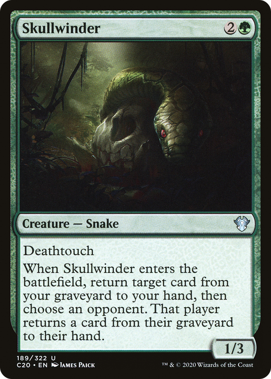 Skullwinder (189) - Commander 2020
