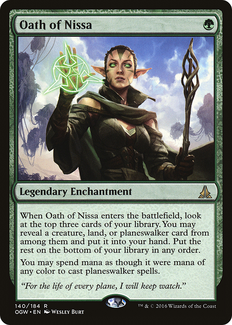 Oath of Nissa (140) - Oath of the Gatewatch