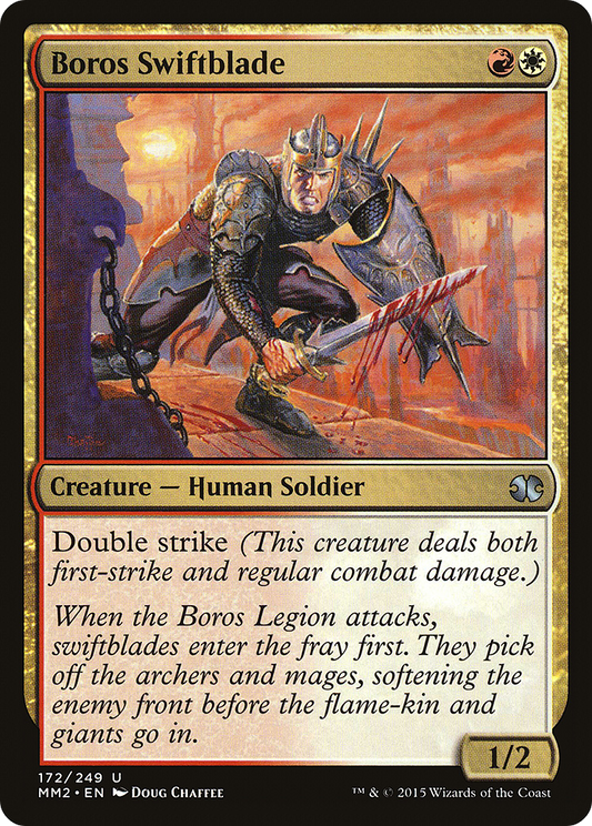 Boros Swiftblade (172) - Modern Masters 2015