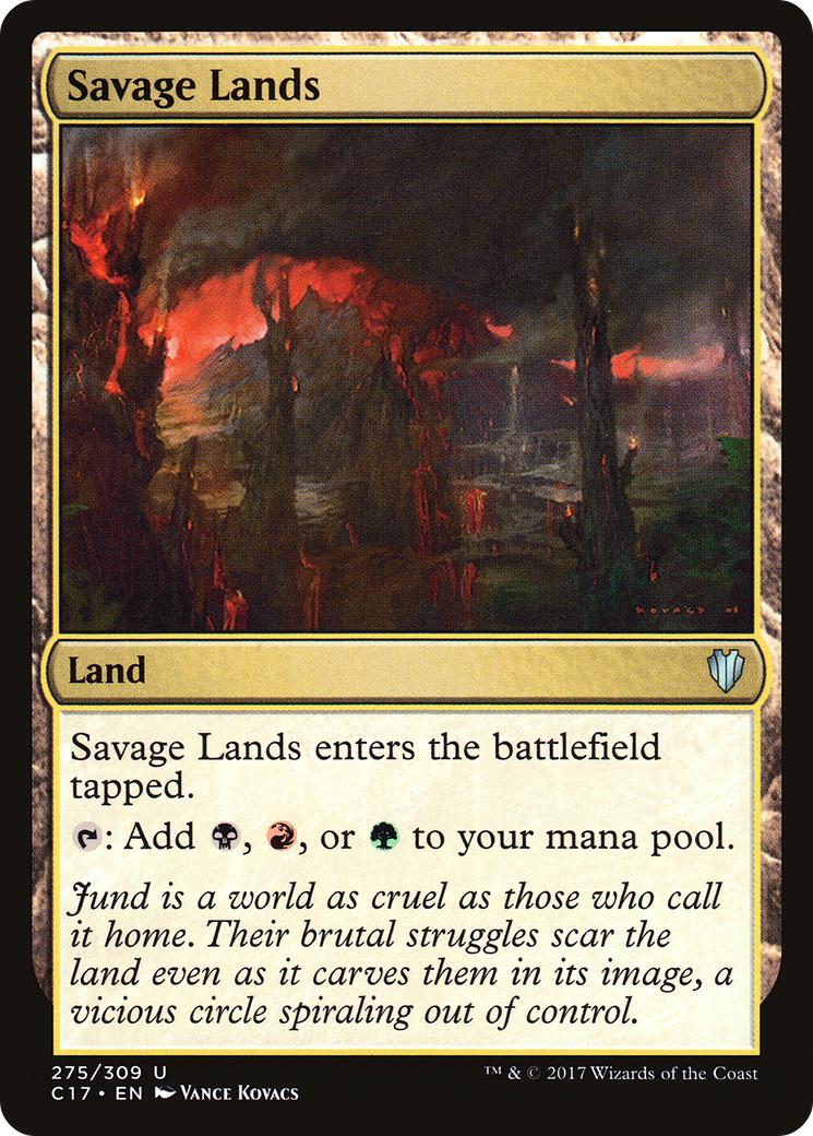 Savage Lands (275) - Commander 2017