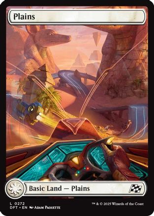 Plains (0272) Foil (272) - Aetherdrift | Silver Goblin