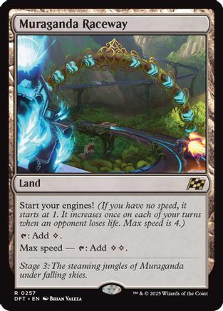 Muraganda Raceway Foil (257) - Aetherdrift | Silver Goblin