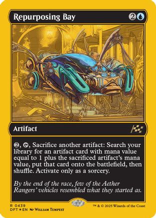 Repurposing Bay (First-Place Foil) (-439) - Aetherdrift | Silver Goblin