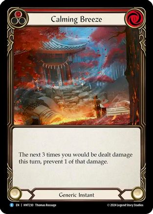 Calming Breeze (HNT230) Rainbow Foil - The Hunted