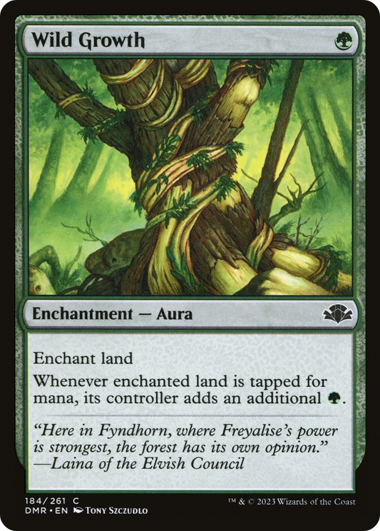 Wild Growth [Dominaria Remastered] Foil