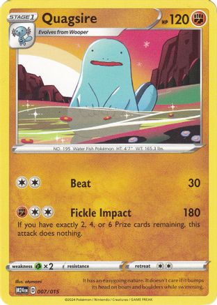 Quagsire (7) - McDonalds Promos 2024