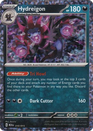 Hydreigon (10) Holofoil - McDonalds Promos 2024