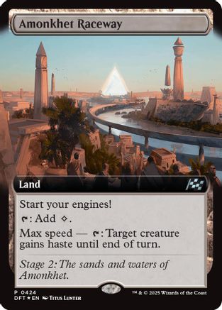 Amonkhet Raceway (Extended Art) Foil (424) - Aetherdrift | Silver Goblin