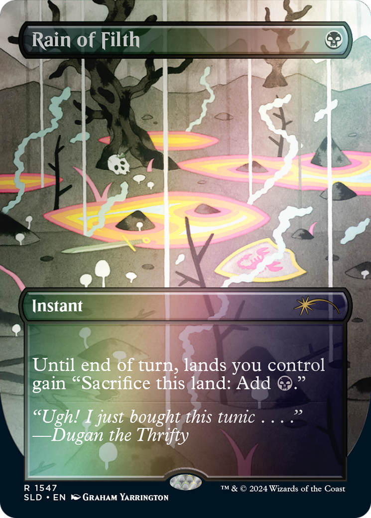 Rain of Filth (1547★) Foil - Secret Lair Drop