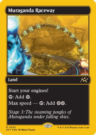 Muraganda Raceway (First-Place Foil) (DFT-502) - Aetherdrift Foil | Silver Goblin