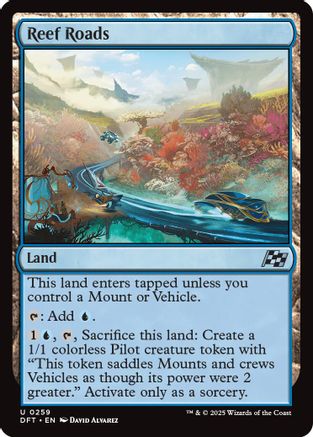 Reef Roads Foil (259) - Aetherdrift | Silver Goblin