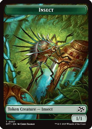 Insect // Elephant Double-Sided Token (7 // 6) - Aetherdrift | Silver Goblin