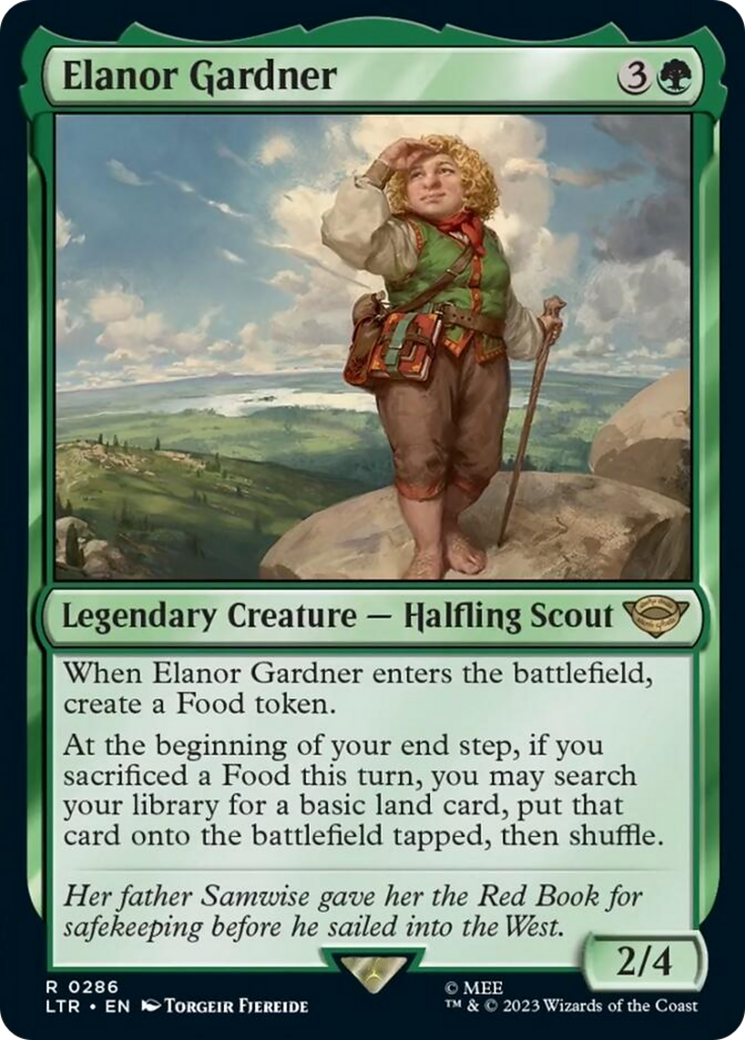 Elanor Gardner (286) Foil - The Lord of the Rings: Tales of Middle-earth