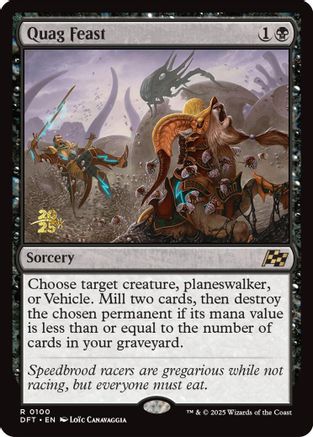 Quag Feast (100) Foil - Prerelease Cards