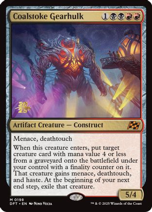Coalstoke Gearhulk (198) Foil - Prerelease Cards
