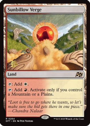 Sunbillow Verge (Prerelease) (264) Foil - Aetherdrift