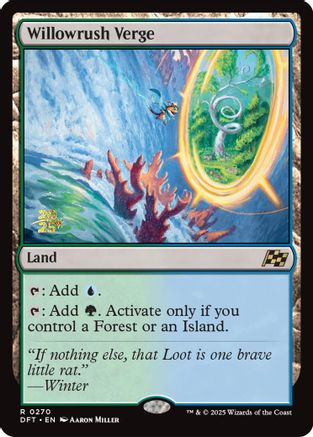 Willowrush Verge (270) Foil - Prerelease Cards