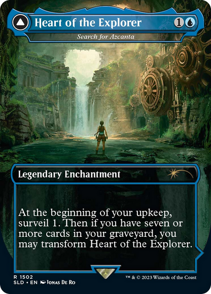 Heart of the Explorer – Search for Azcanta (1502) Foil - Secret Lair Drop