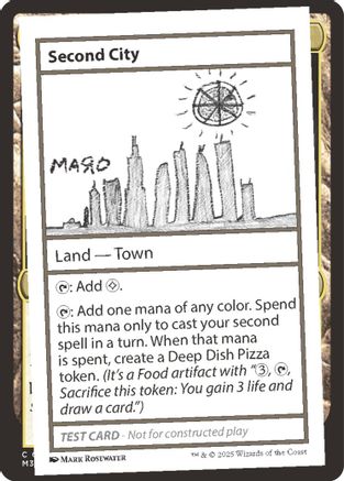 Second City ()  - Un-Known Event Playtest Cards | Silver Goblin