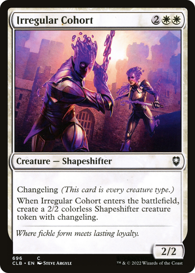 Irregular Cohort (696) - Commander Legends: Battle for Baldur's Gate