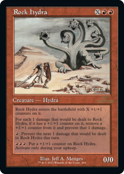 Rock Hydra (Retro) (464) - 30th Anniversary Edition