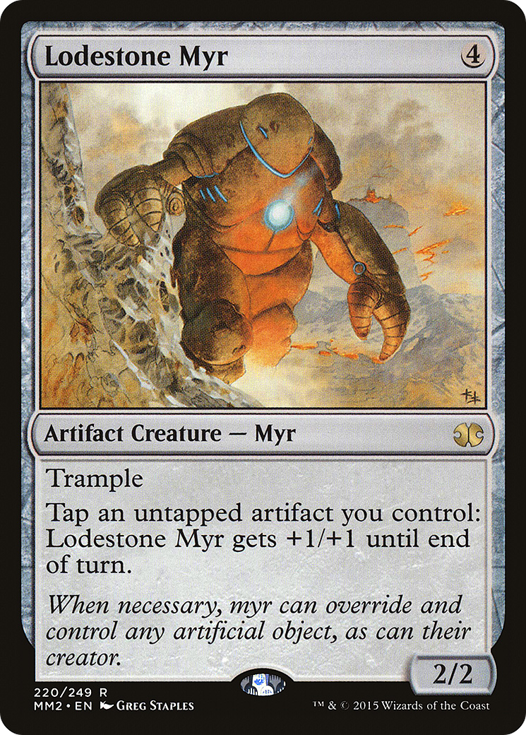 Lodestone Myr (220) - Modern Masters 2015