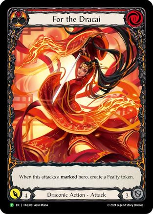 For the Dracai (FAB318) Rainbow Foil - FaB Promos