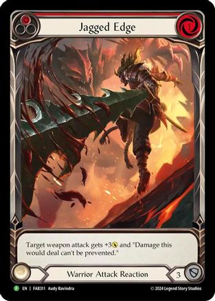 Jagged Edge (FAB311) Cold Foil - FaB Promos