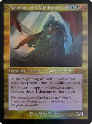 Nekusar, the Mindrazer (Retro Frame) Foil (860) - Secret Lair Drop Series | Silver Goblin