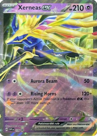 Xerneas ex - 179 (179) Holofoil  - SV Scarlet & Violet Promo Cards | Silver Goblin