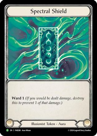 Spectral Shield (FAB286) Cold Foil - FaB Promos