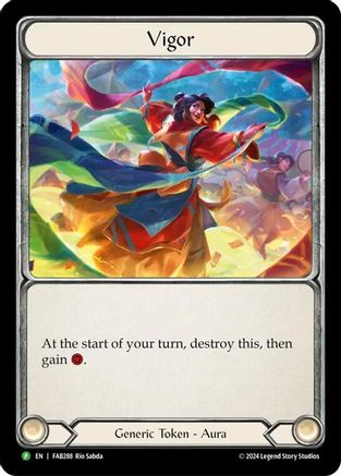 Vigor (FAB288) Cold Foil - FaB Promos
