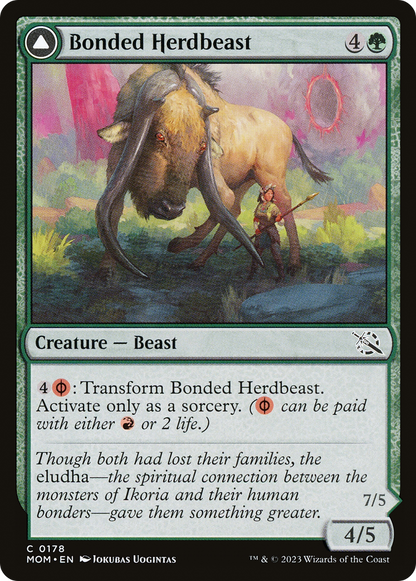 Bonded Herdbeast (178) Foil - March of the Machine