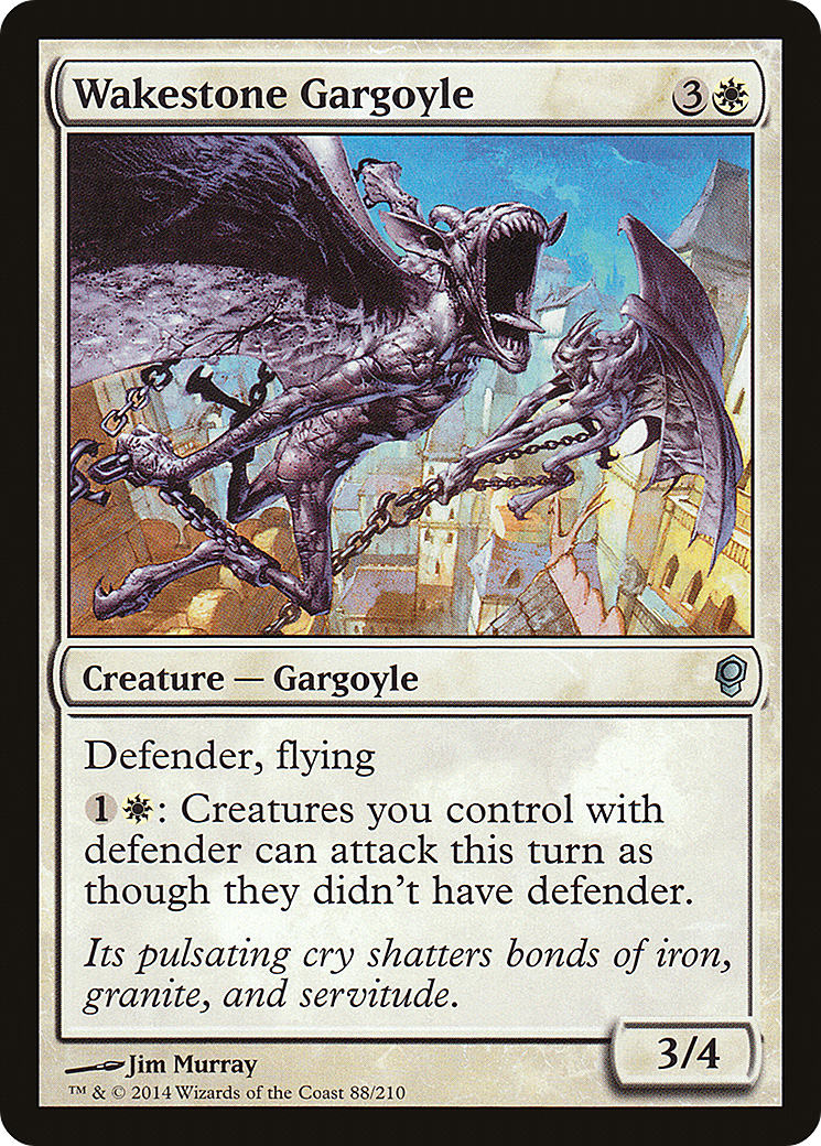 Wakestone Gargoyle (088) Foil - Conspiracy