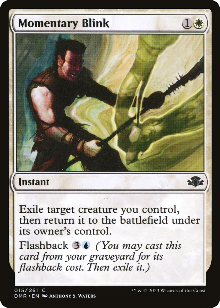 Momentary Blink [Dominaria Remastered] Foil