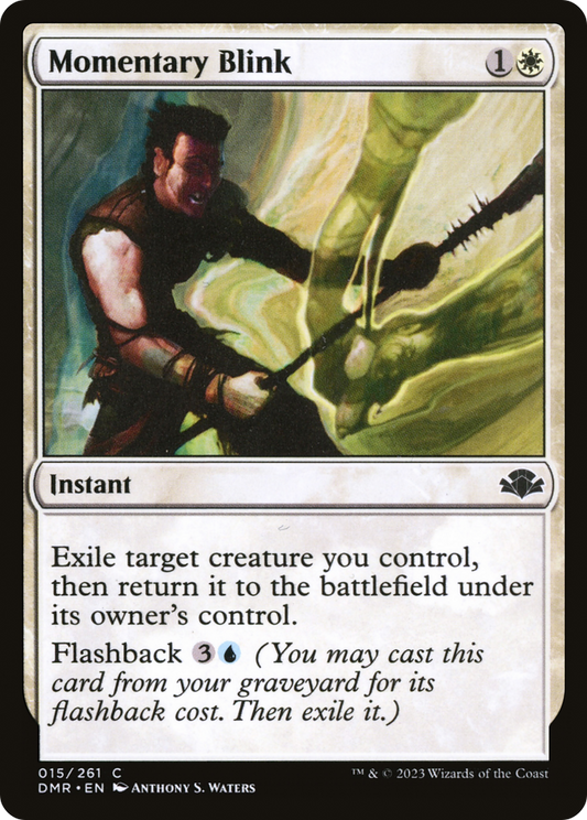 Momentary Blink [Dominaria Remastered] Foil