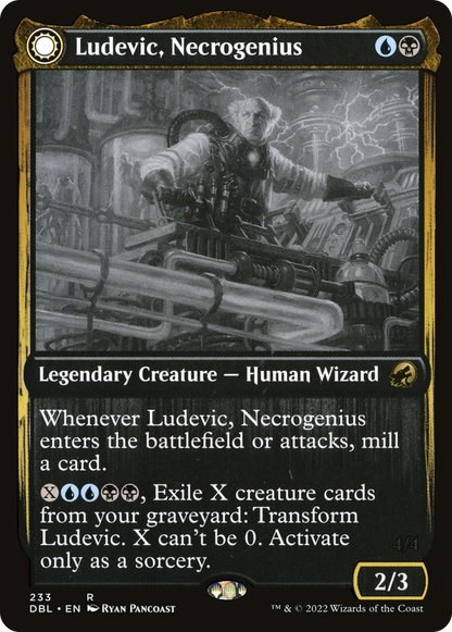 Ludevic, Necrogenius (233) - Innistrad: Double Feature