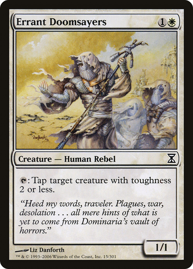 Errant Doomsayers [Time Spiral] Foil