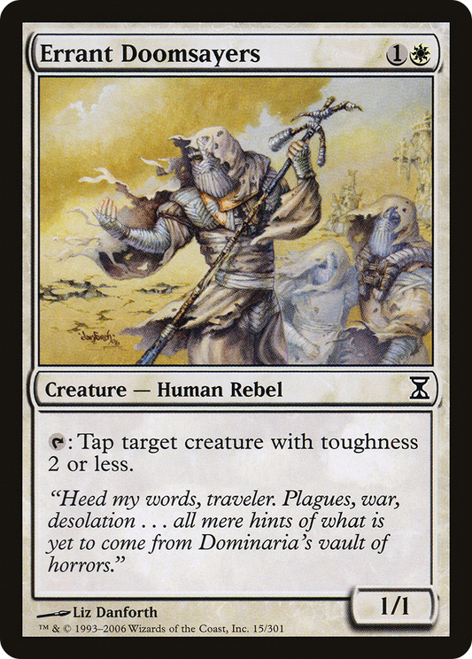 Errant Doomsayers [Time Spiral] Foil