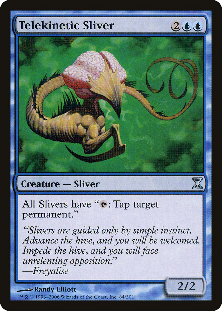 Telekinetic Sliver (084) Foil - Time Spiral