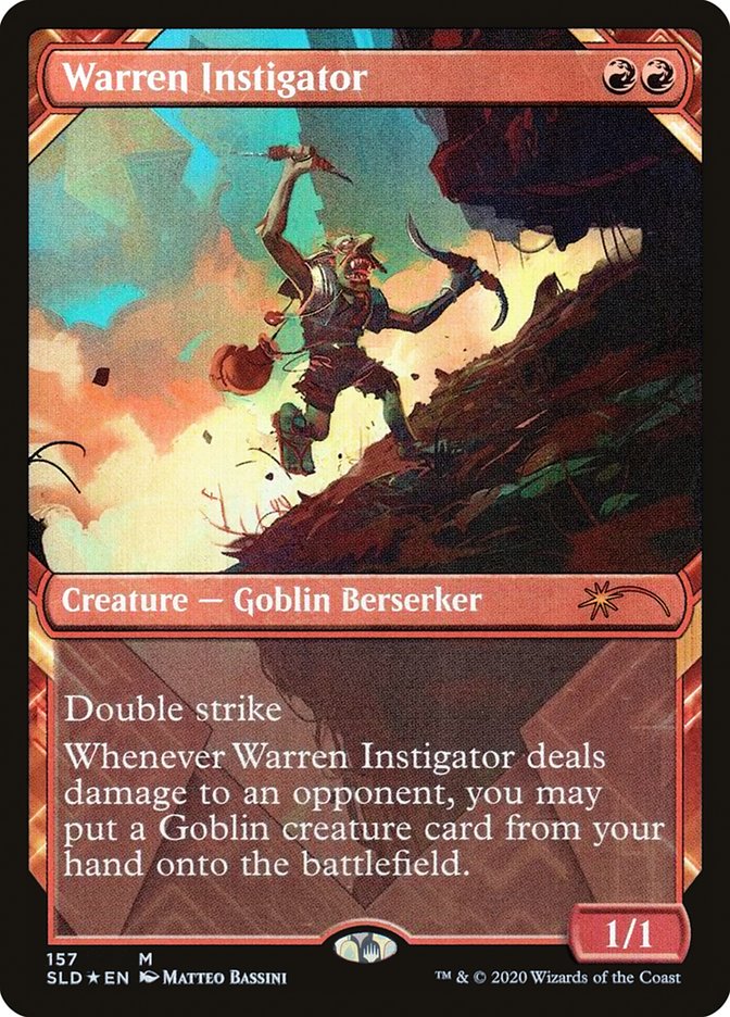 Warren Instigator [Secret Lair Drop Series] | Silver Goblin