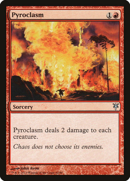 Pyroclasm (062) - Duel Decks: Sorin vs. Tibalt