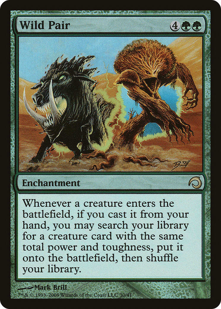 Wild Pair (030) Foil - Premium Deck Series: Slivers