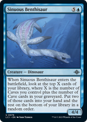 Sinuous Benthisaur [The Lost Caverns of Ixalan] | Silver Goblin