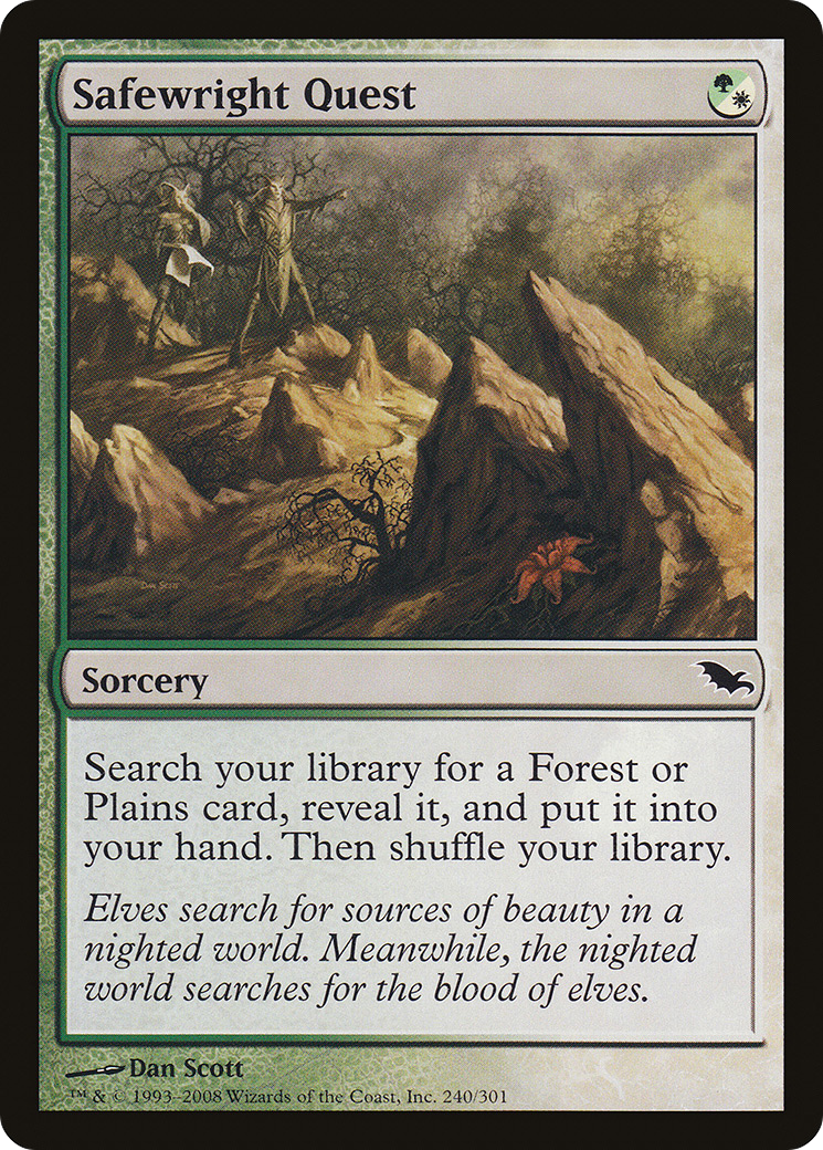 Safewright Quest (240) Foil - Shadowmoor