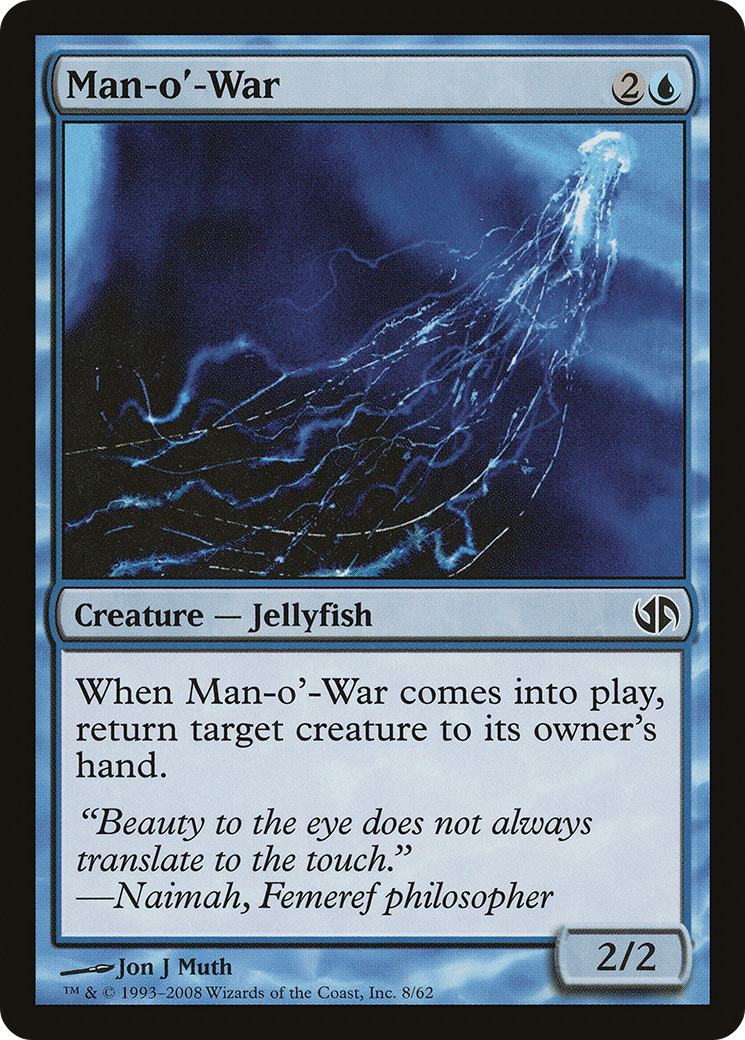 Man-o'-War (008) - Duel Decks: Jace vs. Chandra