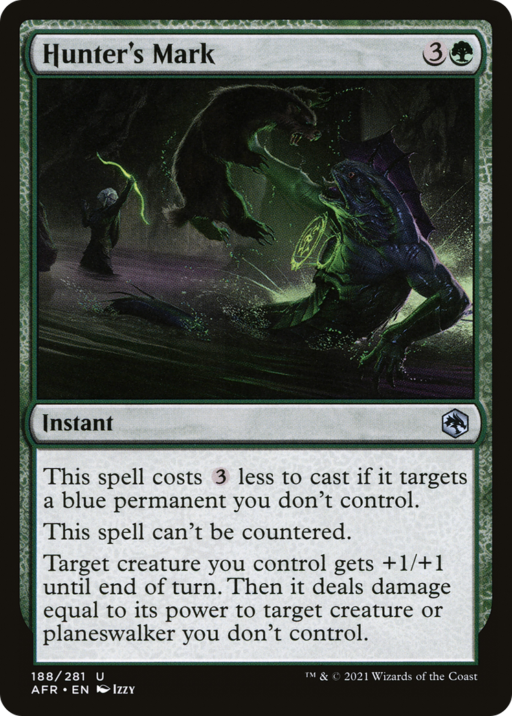 Hunter's Mark (188) Foil - Adventures in the Forgotten Realms